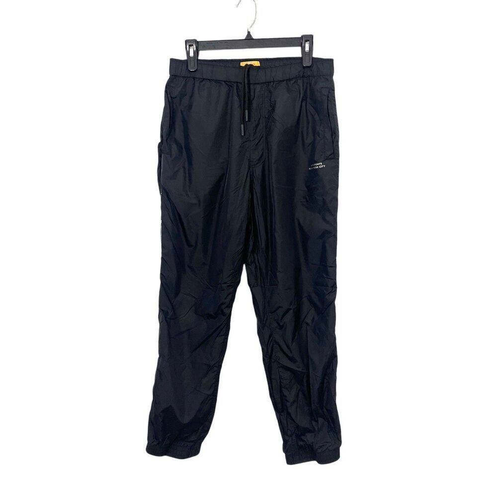Saturdays NYC Windbreaker‎ Joggers Mens M Black Street wear Drawstring Logo
